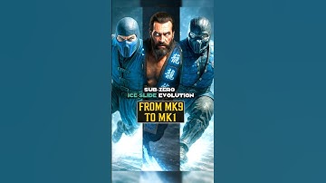 Sub-Zero Performing Ice-Slide in Mk9 , MkX , Mk11 and Mk1 khaos Reigns #mortalkombat1havik