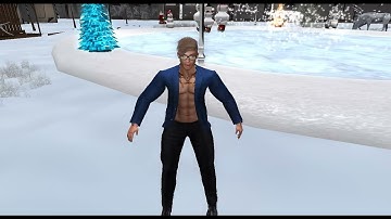 Explosive animation - Christmas Snow Angel start | #3d  #animation  for @secondlife