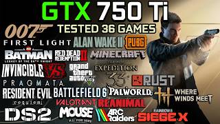 GTX 750 Ti in 2026 : Test in 36 Games - Gaming Test in 2026 screenshot 2