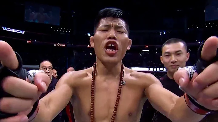 Li Jingliang Octagon Interview | UFC Long Island