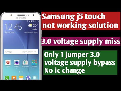 samsung j5 touch screen not working