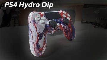 Hydro Dipping a PS4 Controller