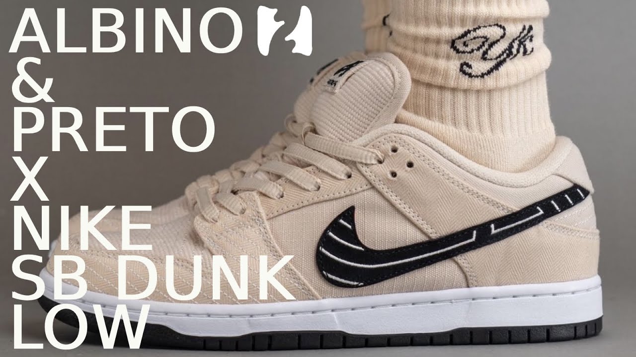 Albino & Preto x Nike SB Dunk Low