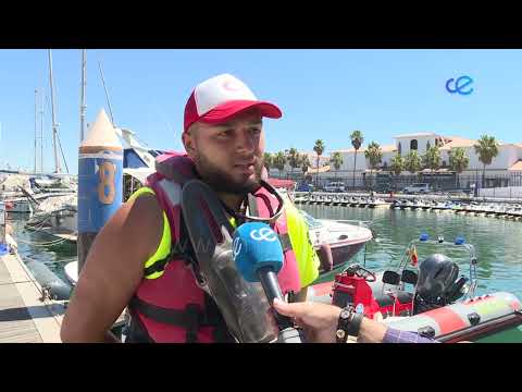 MARSAVE rescata a un hombre que se ha precipitado al Foso