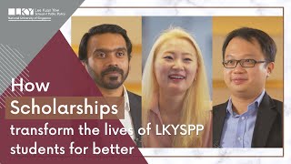 How scholarships are transforming the lives of LKYSPP students for better