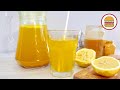 Витаминный ИМБИРНЫЙ НАПИТОК. Жиросжигающий чай с имбирем, лимоном и медом для похудения