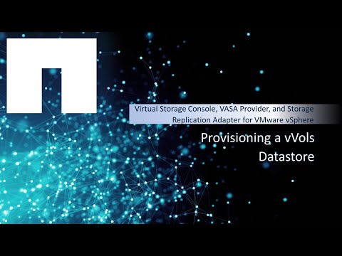 Provisioning a vVols Datastore with VSC, VASA Provider, and SRA