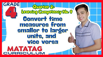 Converting Time Measures Grade 4: Q2- Lesson 9 MATATAG Curriculum