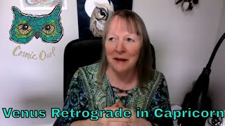 Venus Retrograde in Capricorn 2021/22 - Preview Replay!
