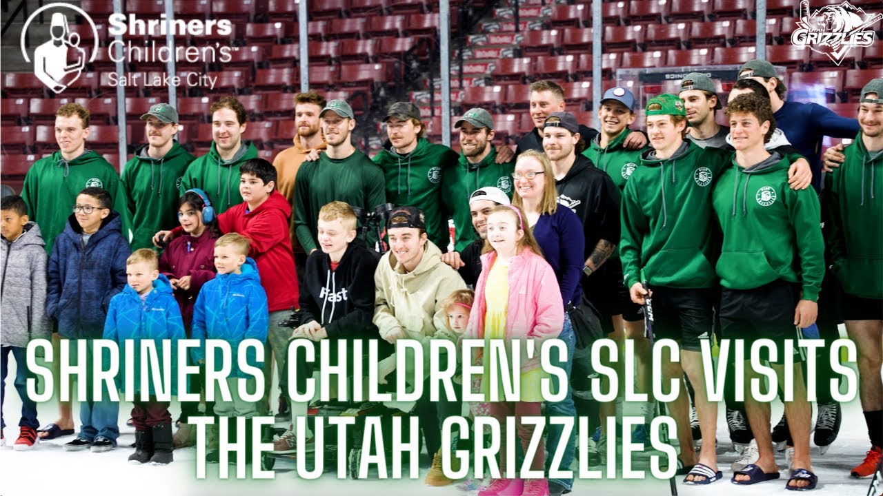 Utah Grizzlies Hockey Club Shriners Children s SLC Visits The utah-grizzlies-hockey-club-shriners-children-s-slc-visits-the
