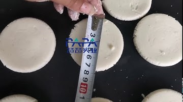 venezuelan type arepas making machine testing for Venezuela customer