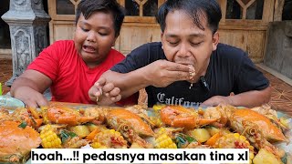 PEDASNYA UGAL-UGALAN ⁉️ MASAKAN TINA XL - HOAAHH