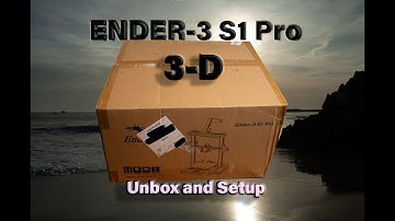 Ender 3 S1 Pro - Unbox - Assembly