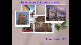 "Exploring London's Top Must-Visit Destinations! 🇬🇧 Discover the Iconic Landmarks