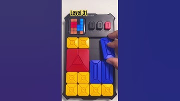 Super Slide Challenge-Level 31 ( within 30s ) #puzzlesolving #satisfying
