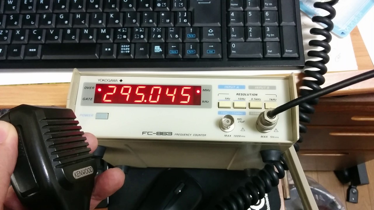 周波数カウンタfc 863 Youtube 周波数カウンタfc 863 Youtube