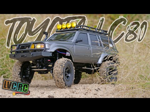 FMS FCX18 Toyota LC80! | Unboxing, Overview, & Crawling