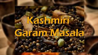 Homemade Spice Mix Recipes -  Kashmiri Garam Masala