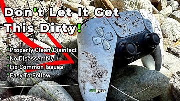 How To Properly Clean / Disinfect Your PS5 Controller The Easy Way!