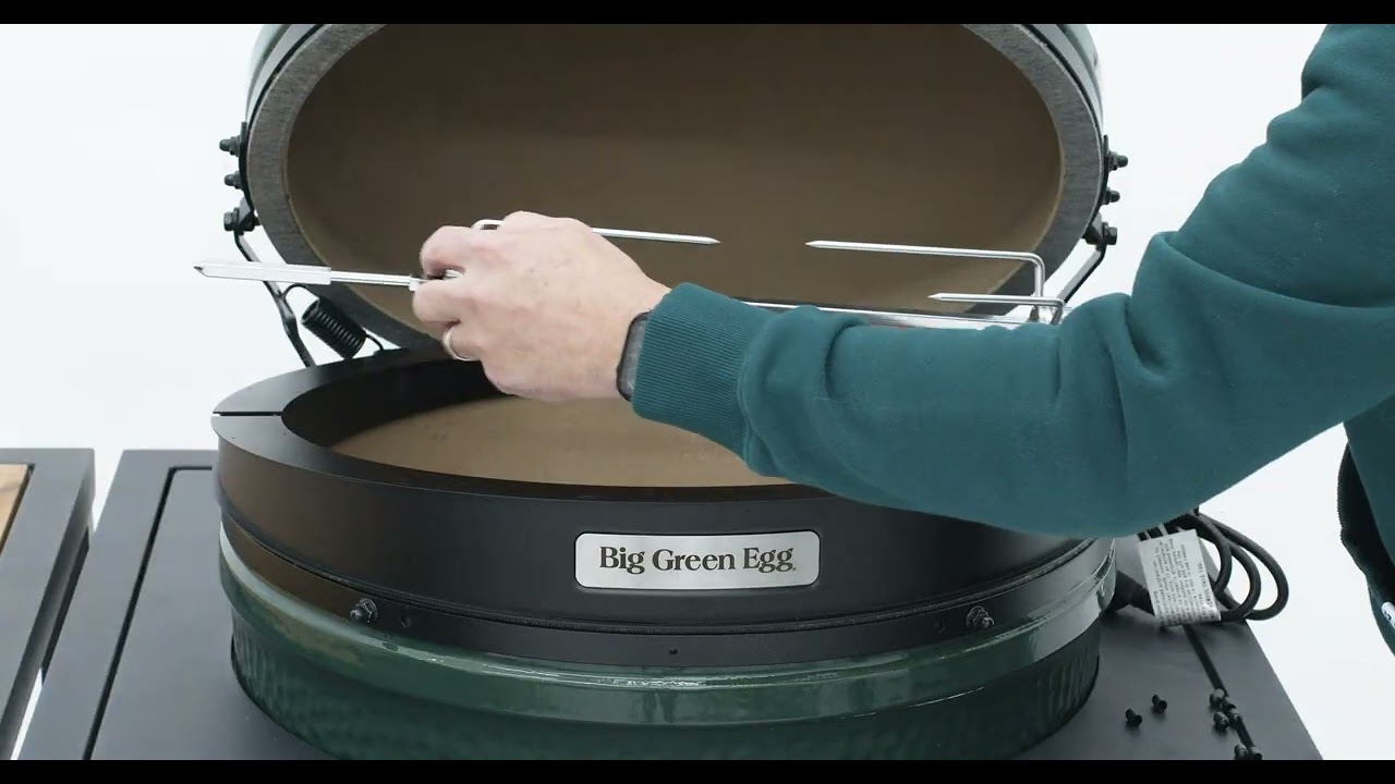 Big Green Egg Rotisserie Assembly Video YouTube Big Green Egg Rotisserie Assembly Video YouTube