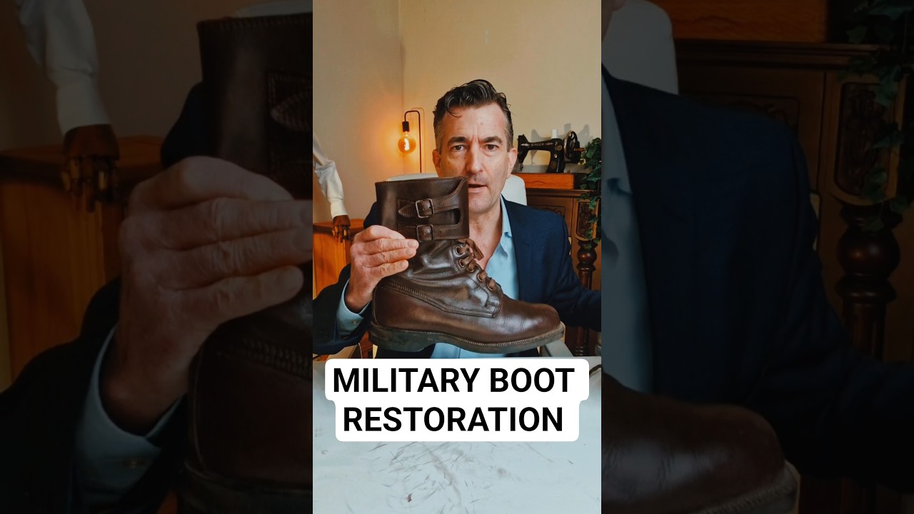 Restoring These Old Military Boots With Just 3 Products