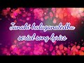 Janaki kalaganaledhu serial song lyrics