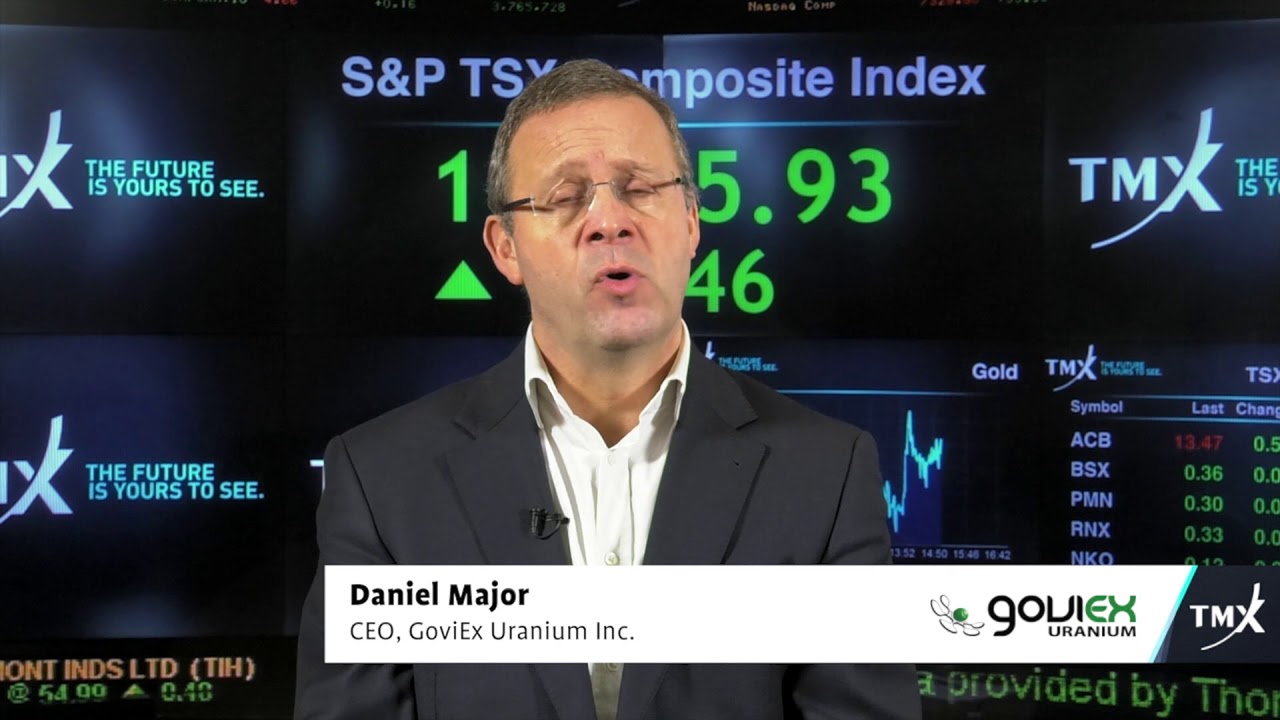 Daniel Major, CEO, GoviEx Uranium Inc. - YouTube