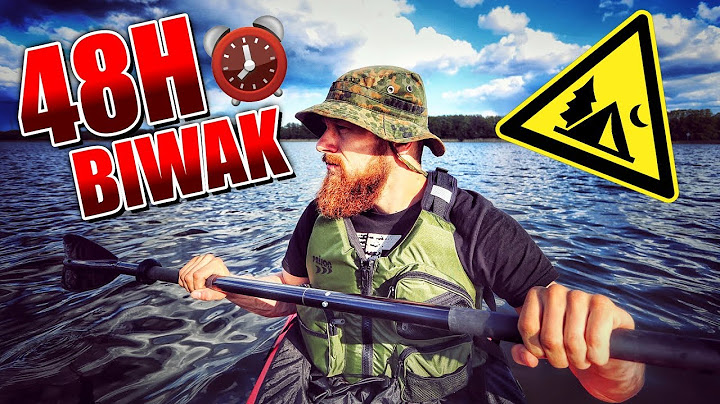 48H BIWAK mit KAJAK und neuer Ausrüstung Teil 1 - Hängematte & Kochen - Overnighter Übernachtung