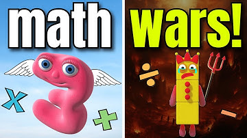 NUMBERJACK 3 vs NUMBERBLOCK 3! Who’s #1 MATH BRAT?