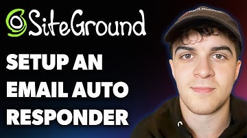 How to Setup an Email Auto Responder at Siteground with Site Tools (Full 2025 Guide)
