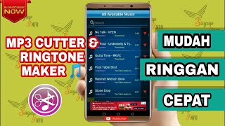 CARA CUT AUDIO MENGGUNAKAN MP3 CUTTER & RINGTONE MAKER🎵 DENGAN CEPAT | SMARTPHONE 2020. screenshot 5