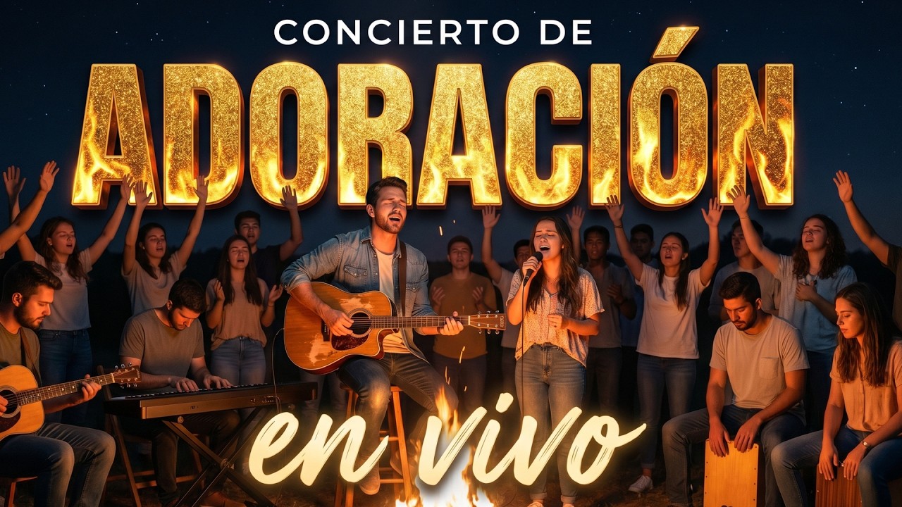 Noche de Adoración en Vivo | Concierto Cristiano de Fe y Gratitud 🙌🎶 ...