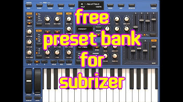 SUNRIZER Synth - 100% FREE 45 Preset Patch Bank by Spidericemidas - iPad Demo