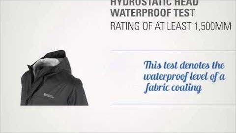 How is Waterproofness Tested?
