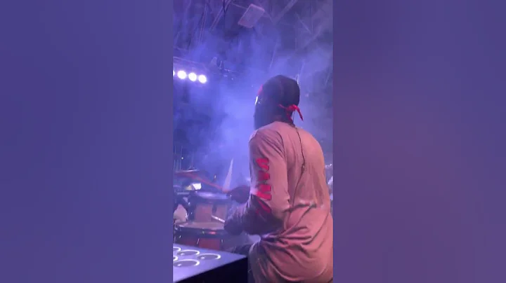 CJ THOMPSON on drums & Morgan Turner on bass at Ed...