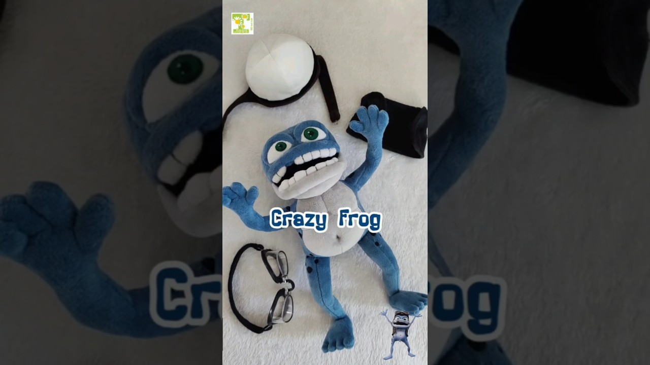 Handmade Crazy Frog Plush - YouTube