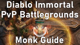 Diablo Immortal - Monk PvP Battlegrounds Build