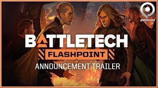 BATTLETECH - GAMESCOM DLC Flashpoint  Announcement Trailer 2018 (HD)