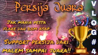 Perjuangan Jak Mania Mensupport Persija Sampai JUARA!! | Persija vs Mitra Kukar 9-12-2018 (VLOG #4)