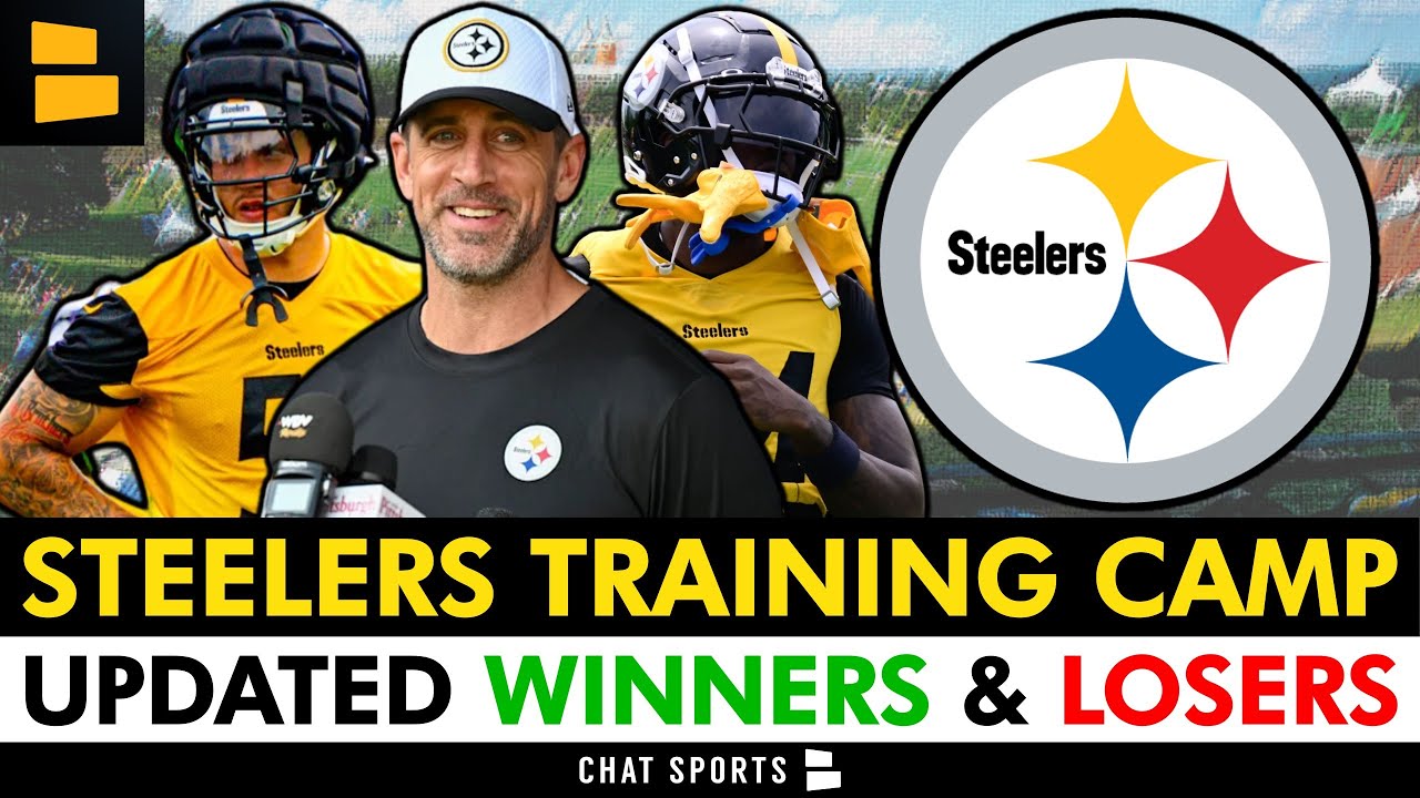 UPDATED Steelers Training Camp Winners & Losers Ft. Aaron Rodgers, Joey Porter Jr. & Nick Herbig