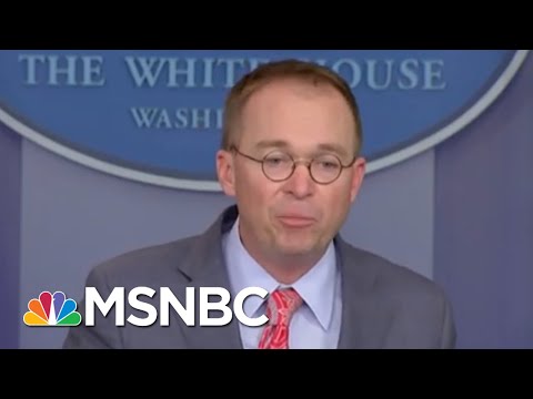 Joe: We Heard Mick Mulvaney The First Time | Morning Joe | MSNBC