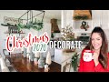 CHRISTMAS DECORATE WITH ME 2020 | Christmas Kitchen Decor | Neutral Cozy Farmhouse Christmas Decor