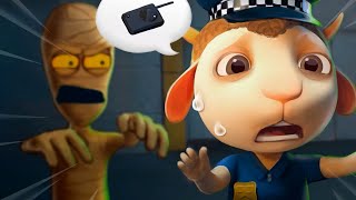 Night at the Museum | Cop On The Run From The Mummy | Funny Cartoon for Kids | Dolly and Friends 3D
