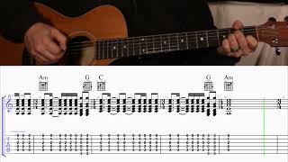 How to Play the Chords to I Remember Everything by Zach Bryan on Guitar with TAB