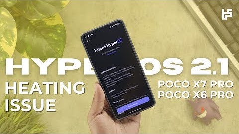 Fix Heating & Battery Issue In Poco X7 Pro,Poco X6 Pro 🔥 After Hyper Os 2.1 Update