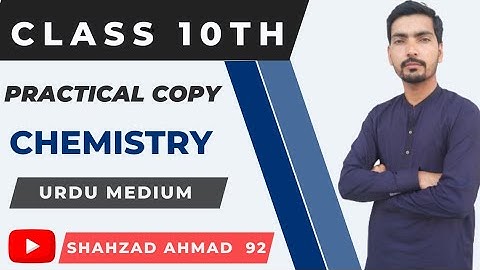 How to make practical copy ALF KEY STONE | Class 9th | Chemistry Urdu medium | SHAHZAD AHMAD