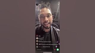 Miguel sings Girl With A Tattoo acapella style on his Live TikTok stream 11/30/2020