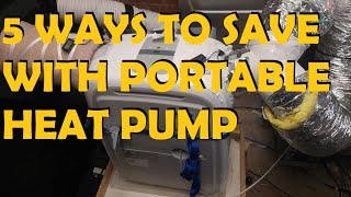 Save money on heating with a portable heat pump !