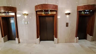 Very fast high-rise ThyssenKrupp Evolution MRL tr. elev. at Grand Hotel Bucharest*****, Bucharest