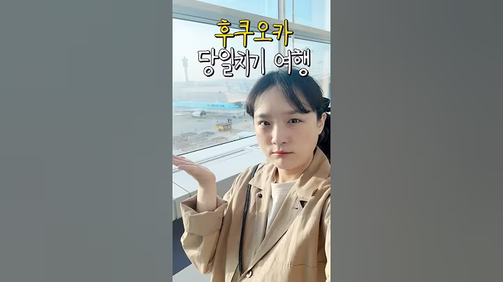 무계획형 인간의 일본 당일치기 도전기✈️